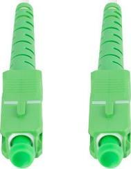 Lanberg PATCHCORD ŚWIATŁOWODOWY SM SC/APC-SC/APC SIMPLEX 3.0MM LSZH G657B3 10M BIAŁY LANBERG 2