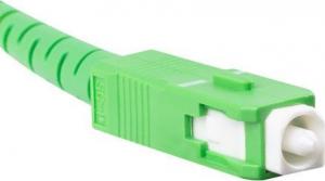 Lanberg PATCHCORD ŚWIATŁOWODOWY SM SC/APC-SC/APC SIMPLEX 3.0MM LSZH G657B3 10M BIAŁY LANBERG 3