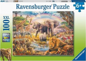 Ravensburger Puzzle XXL 100 Dzikie zwierzęta 1