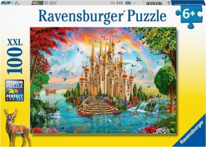 Ravensburger Puzzle XXL 100 Tęczowy zamek 1