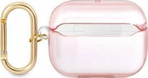 Guess Etui ochronne Strap Collection do AirPods Pro różowe 2