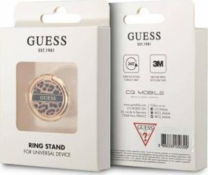 Guess Guess Ring stand GURSHCLEOW brązowy/ brown Leopard 1