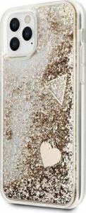 Guess Guess GUOHCN58GLHFLGO iPhone 11 Pro gold/złoty hardcase Glitter Charms 5
