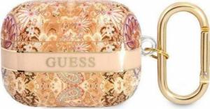 Guess Etui ochronne Paisley Strap Collection do AirPods Pro złote 1