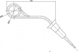 Eliko Grzałka nurkowa do gotowania 750W GN 0,75 W003 3