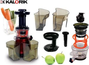 Wyciskarka wolnoobrotowa Kalorik Czerwono-czarna (FE1003) 2