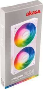 Wentylator Akasa Vegas A24 (AK-FN112-WH) 8