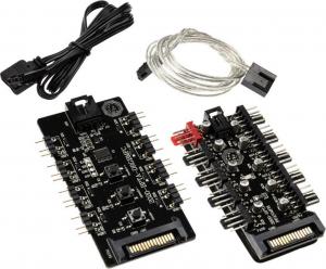 Wentylator BitsPower Notos 120 Digital RGB 3-pack + Hub (BPTA-FX1812NTWH-1) 8