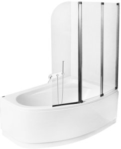 Wanna Besco WANNA ASYM CORNEA 140X80X54 LEWA +W 3