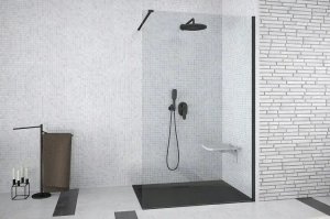 Invena INVENA TREND WALK-IN 100X200 CZARNY 5