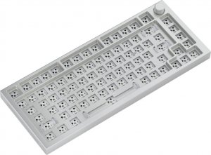 Klawiatura Glorious PC Gaming Race Glorious GMMK Pro White Ice 75% TKL Tastatur - Barebone, ANSI-Layout, silber 2