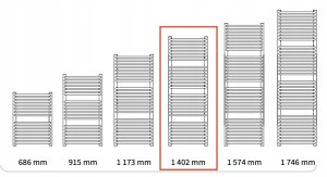 Instal-Projekt GRZEJNIK GŁ-30/140 R250 589W BIAŁY 4