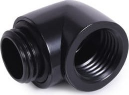 Alphacool Alphacool Eiszapfen Adapter 90 Grad G1/4 Zoll AG auf G1/4 Zoll IG - schwarz 2