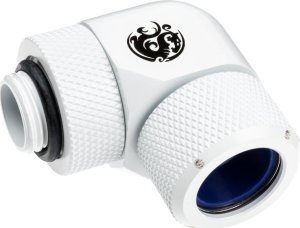 BitsPower Advanced Multi-Link Adapter Złącze 90 stopni G1/4 Zoll AG na 14mm AD Hardtube - obrotowe biały 3
