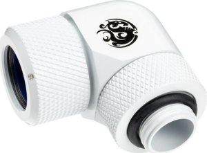 BitsPower Advanced Multi-Link Adapter Złącze 90 stopni G1/4 Zoll AG na 14mm AD Hardtube - obrotowe biały 4