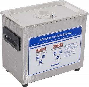 Heckermann HECKERMANN MYJKA ULTRADŹWIĘKOWA WANNA 3,2L MYCIA CZĘŚCI 220W + PPŁŃ 1L 3