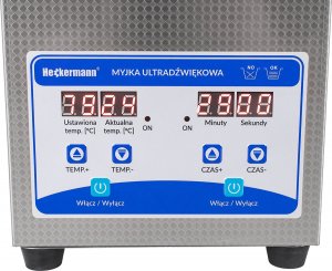 Heckermann HECKERMANN MYJKA ULTRADŹWIĘKOWA WANNA 2L 160W JP-010S 2L + PŁYN 1L 2