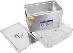 Heckermann HECKERMANN MYJKA ULTRADŹWIĘKOWA WANNA 30L DO DEZYNFEKCJI JP-100S + PŁYN 5L 6