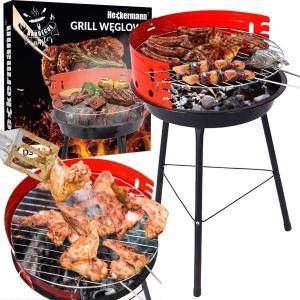 Heckermann DS-12 Grill ogrodowy węglowy 30 cm x 30 cm 3