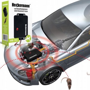 Heckermann Ultradźwiękowy samochodowy odstraszacz kun Heckermann MR-703 2