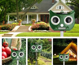 Heckermann Odstraszacz solarny zwierząt (MD3.6LI) 11