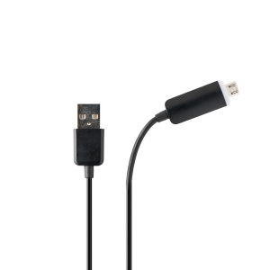 Kabel USB Azuri Black (AZCABLEDMICROUSB-BLK) 1