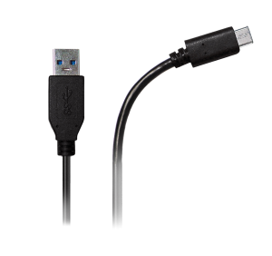 Kabel USB Azuri Kabel AZURI USB-C, czarny - AZCABUSBC-BLK 1