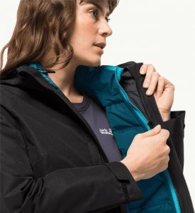 Jack Wolfskin Kurtka damska Tundra Down Jkt W blue coral r. M (1206652_4133) 5