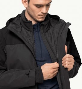 Kurtka męska Jack Wolfskin Glaabach czarna r. S 2