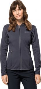 Jack Wolfskin Bluza damska Baiselberg Hooded Fz W graphite r. XS (1710771_1388) 4