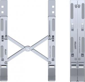 Unitek Podstawka pod laptop, składana, aluminium 4
