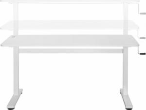 Biurko Ergo Office ER-401 W Białe 140 cm x 60 cm 4