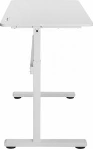 Biurko Ergo Office ER-401 W Białe 140 cm x 60 cm 6