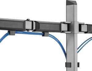 Ergo Office Uchwyt biurkowy na 2 monitory 17" - 32" (ER-449) 4
