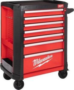Wózek narzędziowy Milwaukee 2 półki 7 szuflad  (MI4932478849) 1