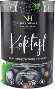 Noble Health Koktajl wspomagający redukcję masy ciała, smak czarnej porzeczki, proszek, 150g - Długi termin ważności! 1