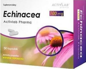 Echinacea 100 mg Activlab Pharma, 50 kapsułek - Długi termin ważności! 1