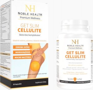 Noble Health Noble Health, Get Slim Cellulite, 30 kapsułek - Długi termin ważności! 1
