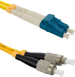 Qoltec Qoltec Optic Patchcord LC/UPC - FC/UPC SM 9/125 G652D 3m (54053) 1