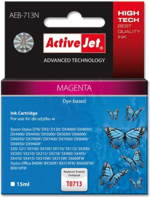 Tusz Activejet tusz AEB-713N / T071340 (magenta) 1