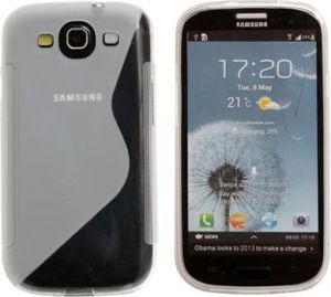 ADVANCED ACCESSORIES Etui S-Line GEL do Samsung Galaxy S3 Biało-transparentne (MRM04838) 1