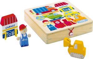 Sevi Układanka przestrzenna, transport, 8 el. (81677) 2