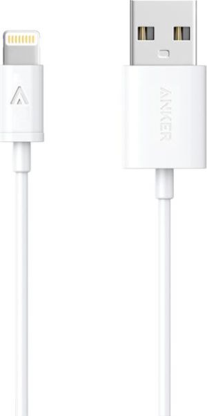 Kabel USB Anker ANKER kabel MFI iPhone 1,8m A7122 biały (BRA004318) 1