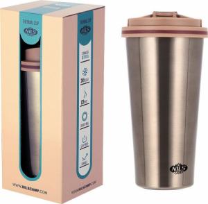 Nils Extreme Kubek termiczny Nils Camp NCB18 brązowy 2