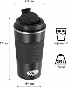 Nils Extreme Kubek termiczny Nils Camp NCC09 czarny 3