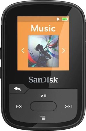 SanDisk Odtwarzacz MP3 Sansa Clip Sport Plus 16GB czarny (SDMX28-016G-G46K) 1