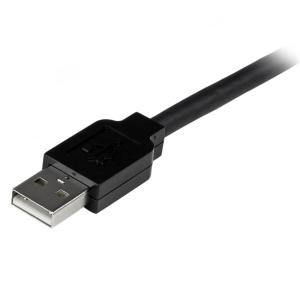 Kabel USB StarTech USB-A - USB-A 25 m Czarny (USB2AAEXT25M) 4