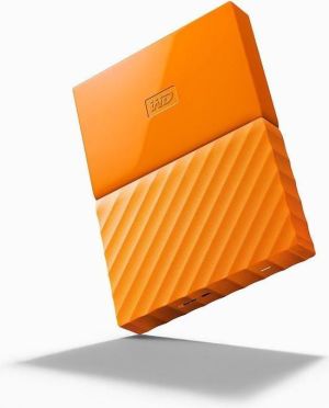 Dysk zewnętrzny HDD WD HDD My Passport 1 TB Pomarańczowy (WDBYNN0010BOR-WESN) 3