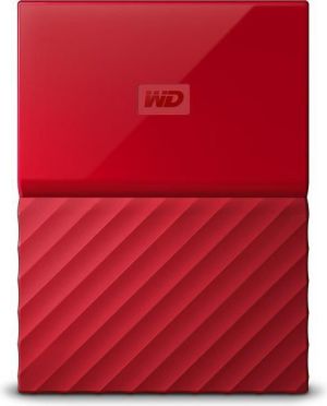 Dysk zewnętrzny HDD WD HDD My Passport 4 TB Czerwony (WDBYFT0040BRD-WESN) 6