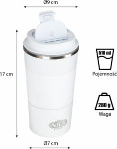 Nils Extreme Kubek termiczny Nils Camp NCC09 biały 4